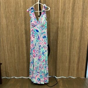 Floral Maxi Dress - Multicolor